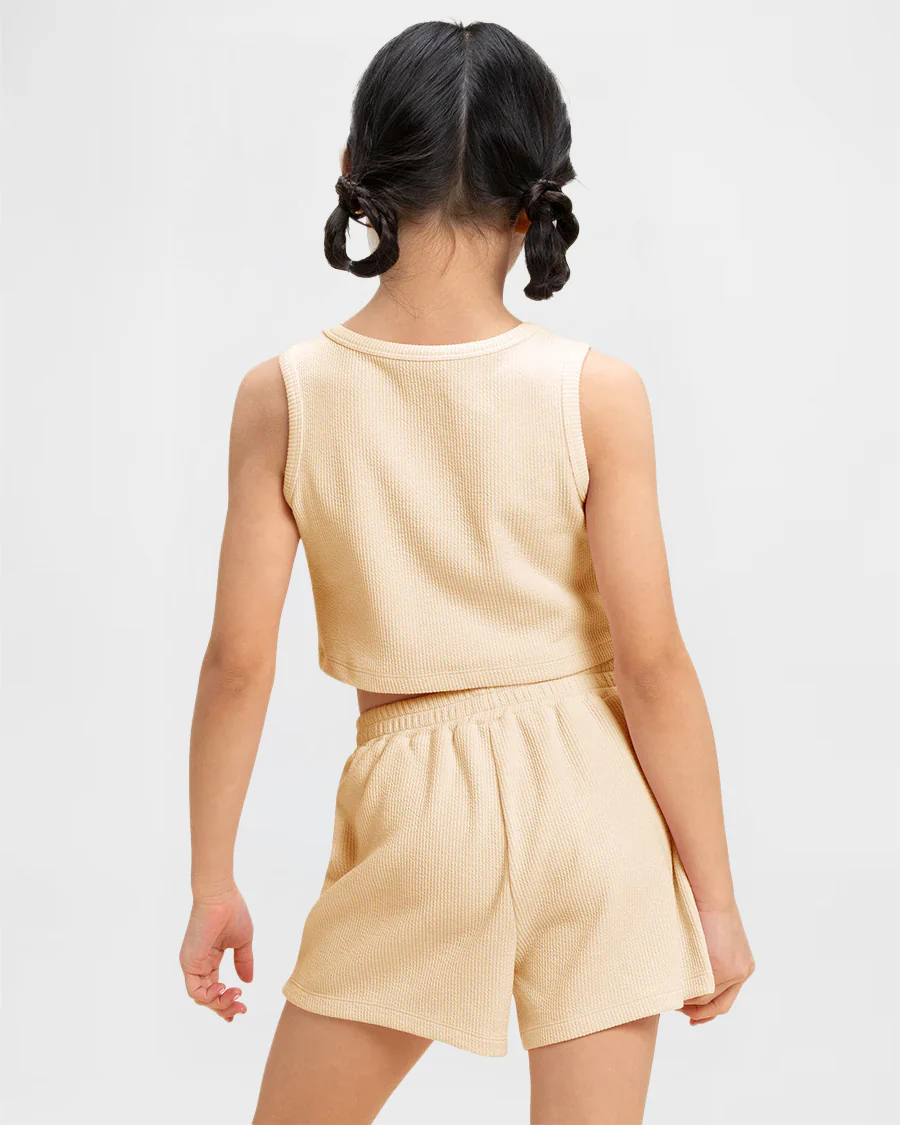 Girls Tank & Short Summer Outfit Set - Image 2