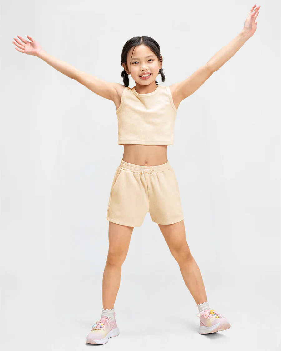 Girls Tank & Short Summer Outfit Set - Image 3