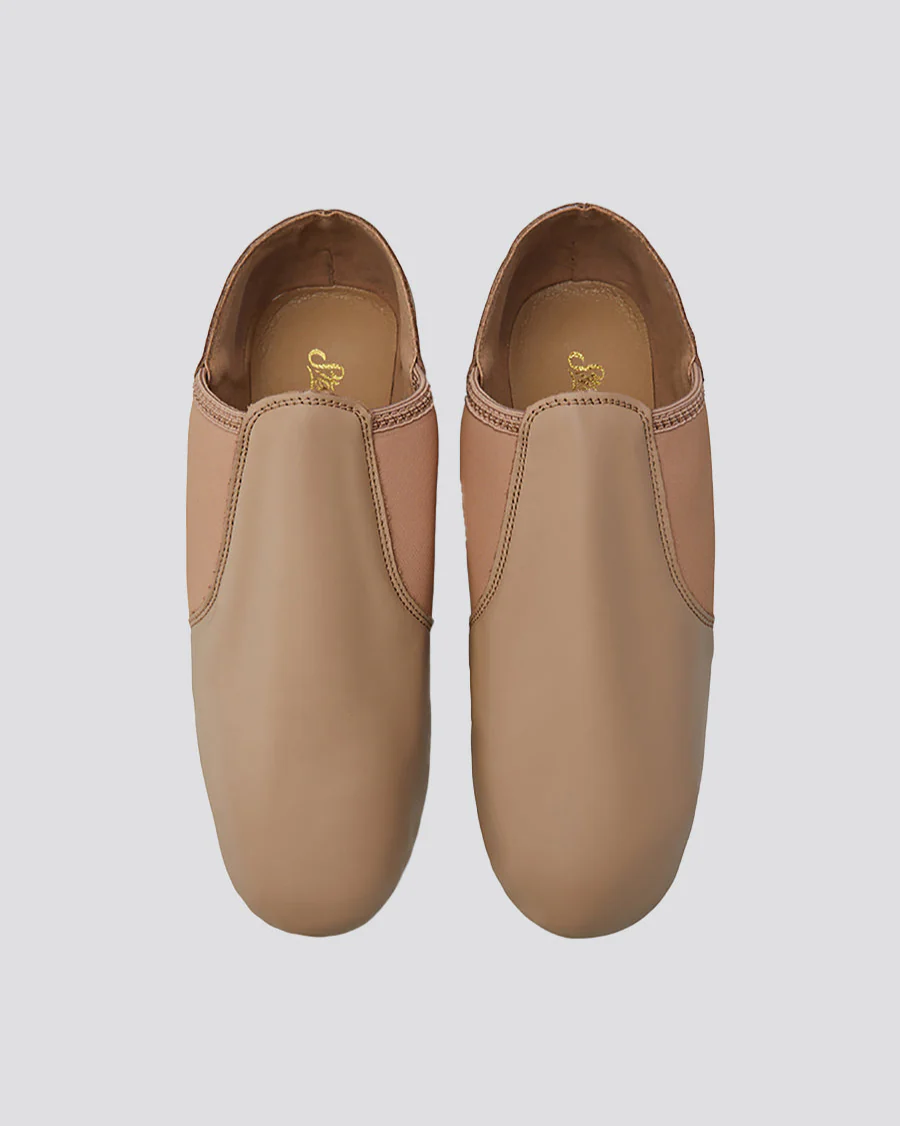 Kids Unisex Jazz Shoe Leather Slip-On Dance Shoe - Image 4
