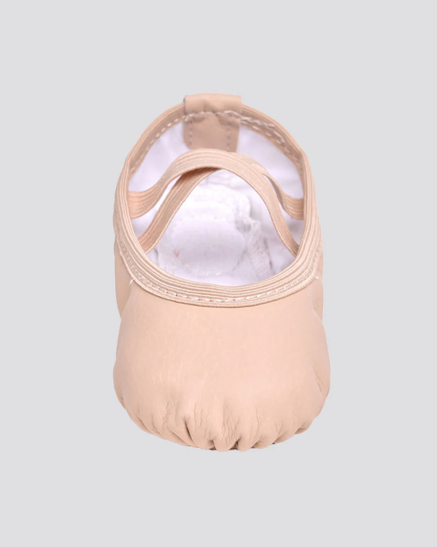 Kids Vegan Leather Ballet Shoe (split sole, no drawstring) - Image 3