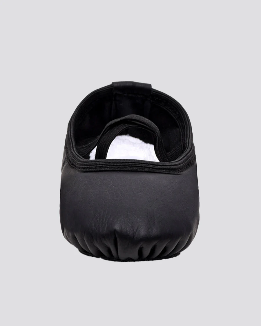 Kids Vegan Leather Ballet Shoe (split sole, no drawstring) - Image 4