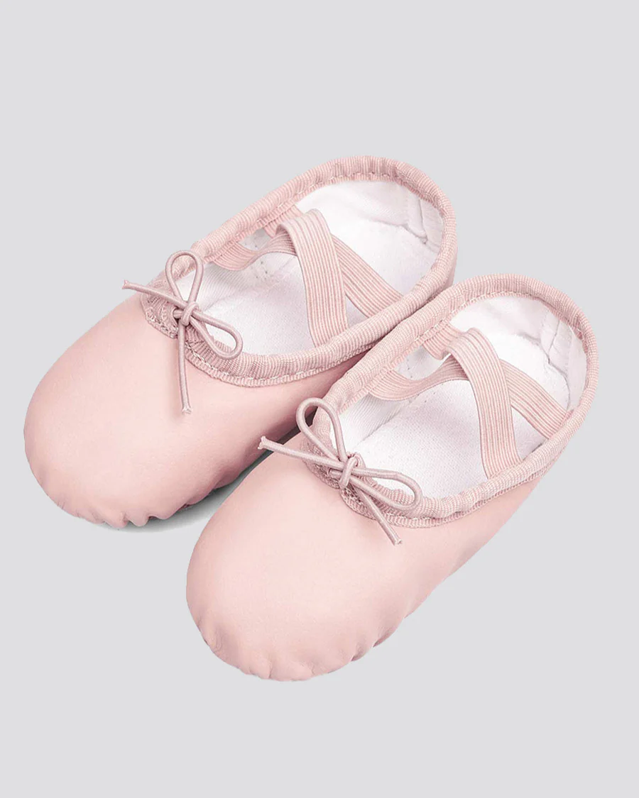 Kids Vegan Leather Ballet Shoe (Split Sole) - Image 3