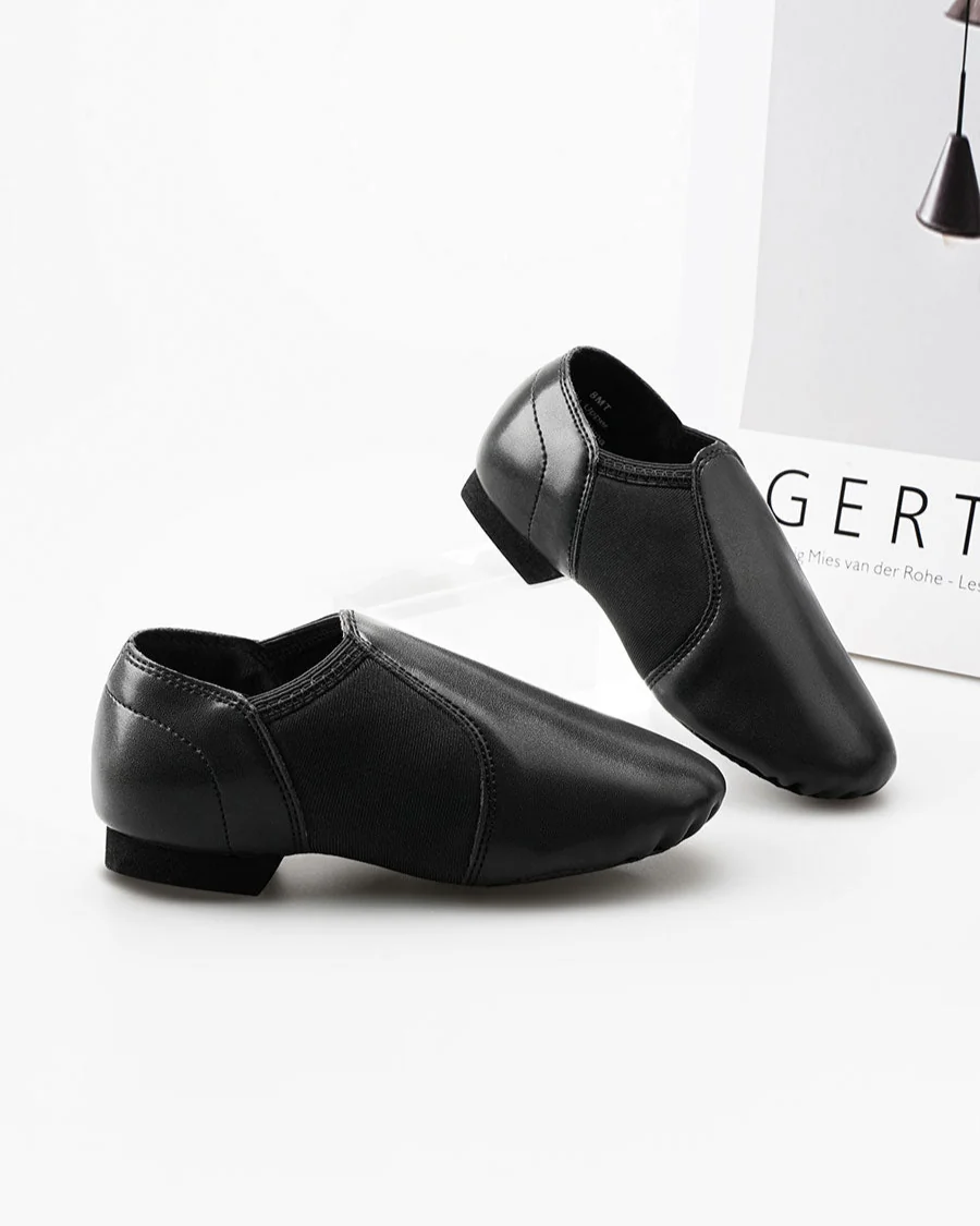 Kids Vegan Leather Jazz shoe - Image 3
