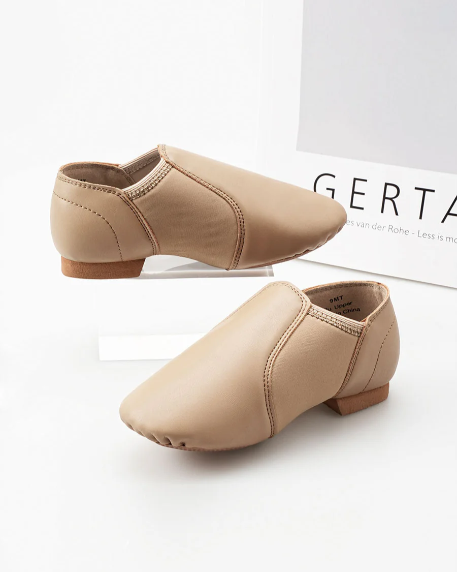 Kids Vegan Leather Jazz shoe - Image 3