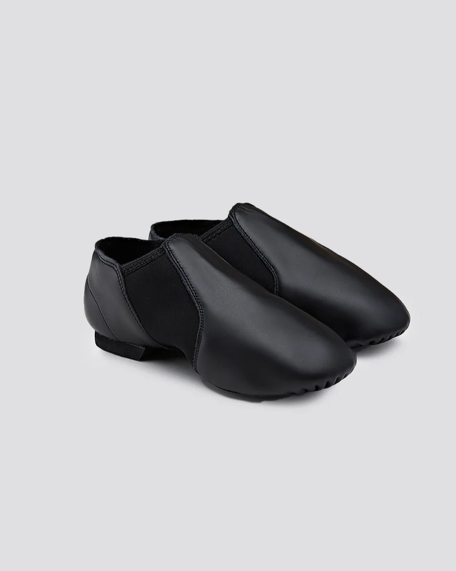Kids Unisex Jazz Shoe Leather Slip-On Dance Shoe - Image 2