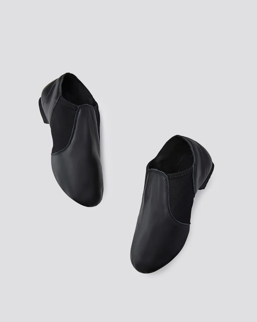 Kids Unisex Jazz Shoe Leather Slip-On Dance Shoe - Image 4