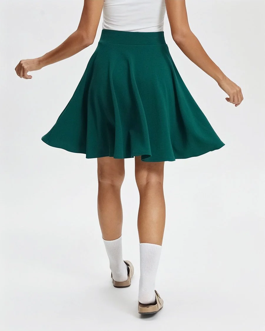Knee-Length Flared Skirt - Image 3