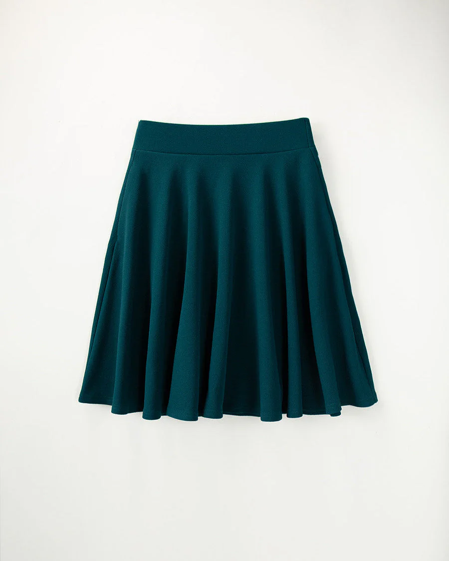 Knee-Length Flared Skirt - Image 5