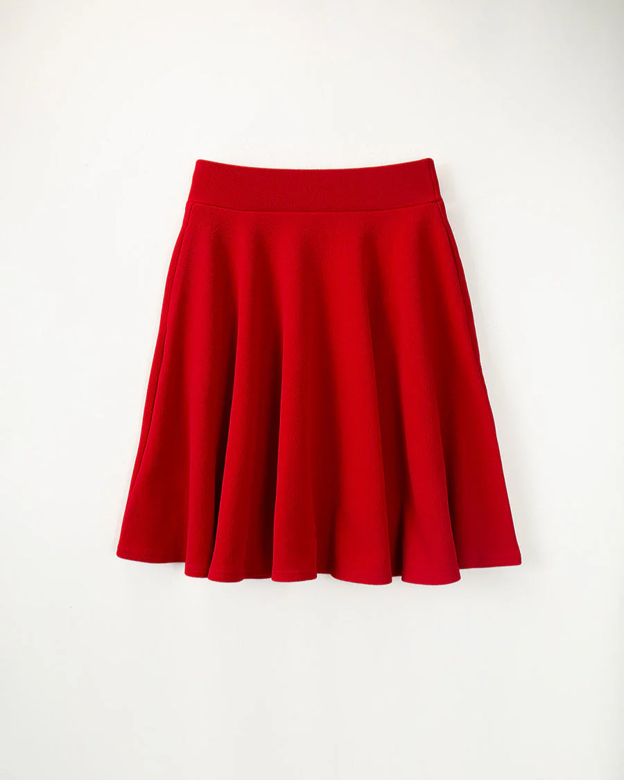 Knee-Length Flared Skirt - Image 5