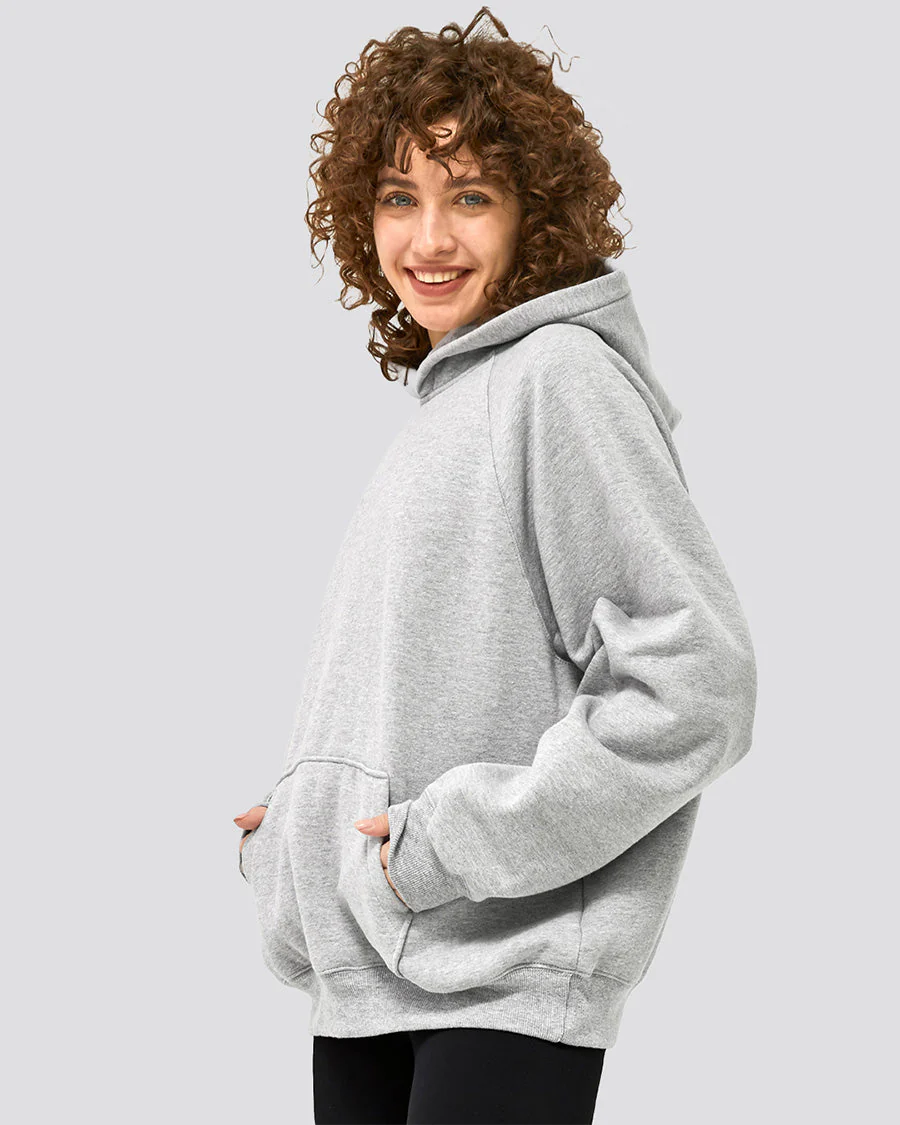Long-Sleeve Oversized Hoodie - Image 2