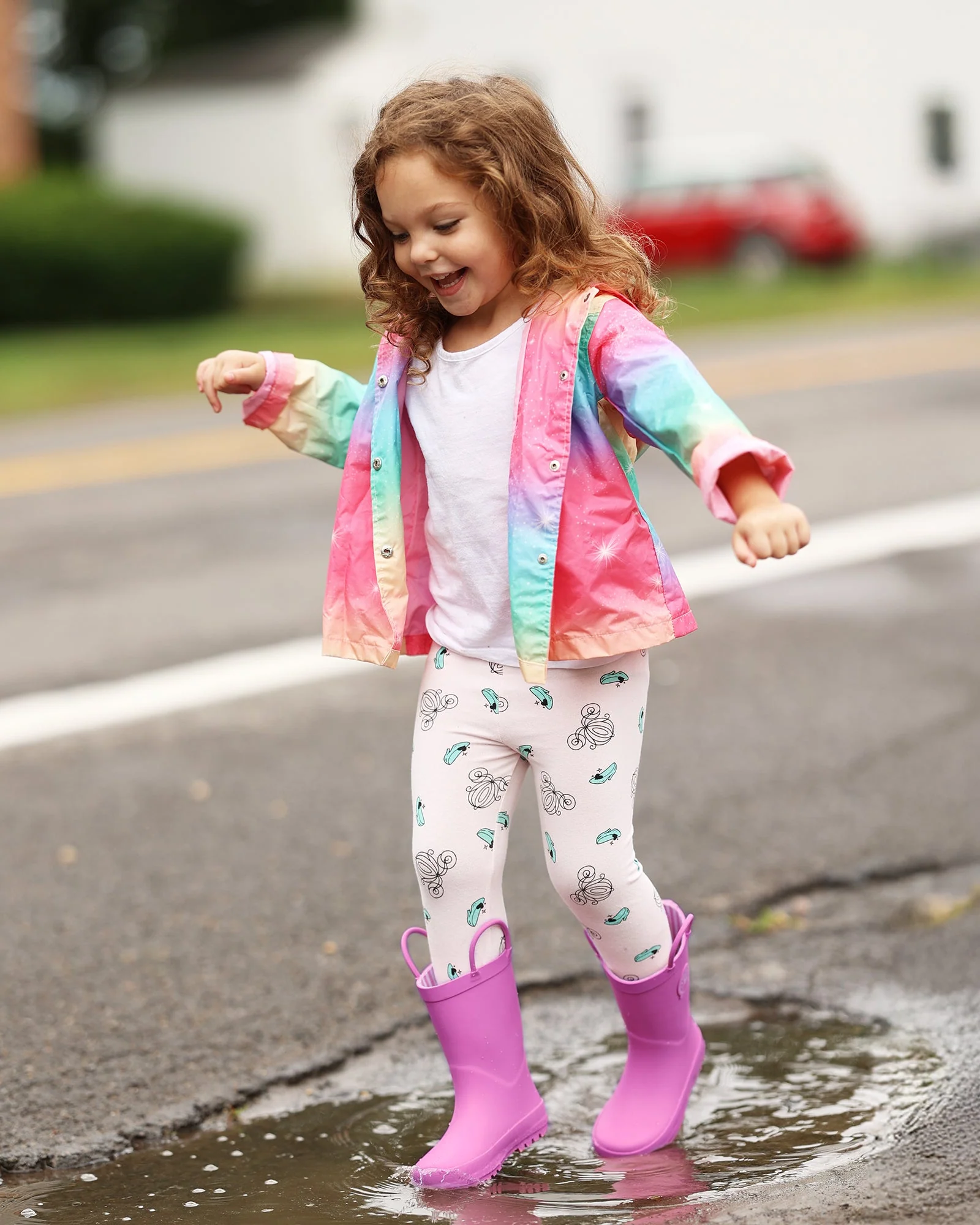 Make A Splash Kids Rubber Rain Boots - Image 4