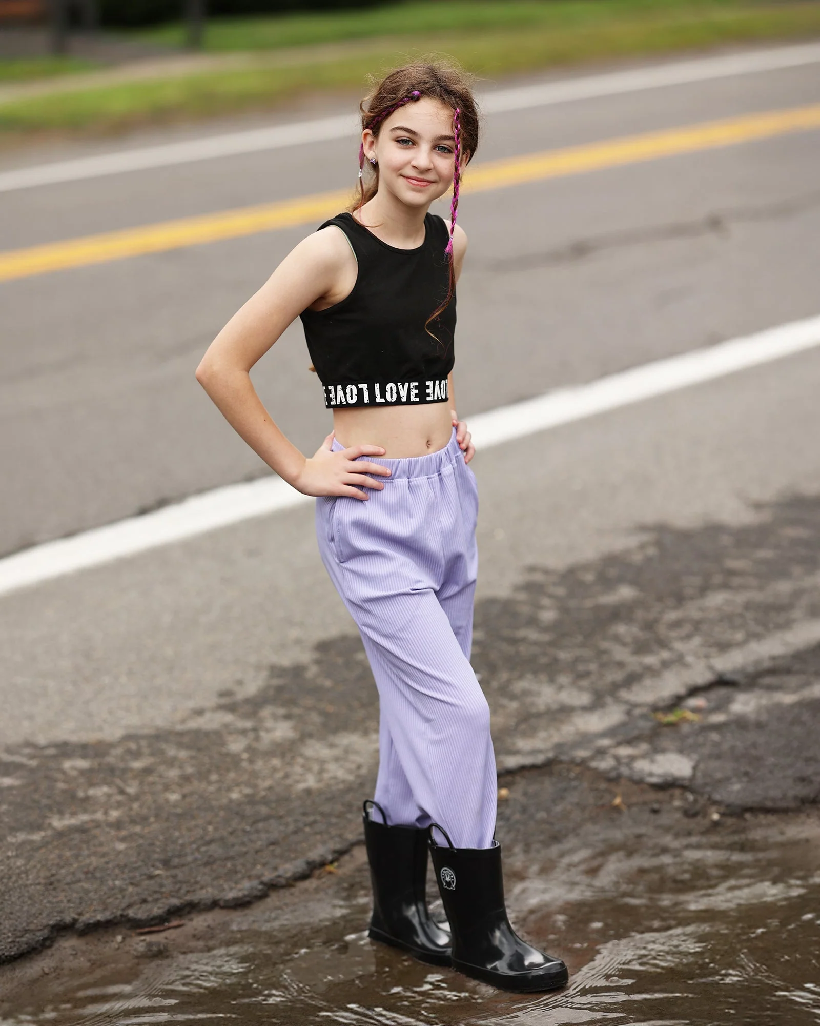 Make A Splash Kids Rubber Rain Boots - Image 4