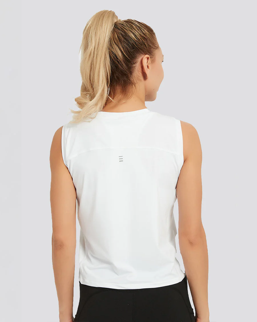 Origin Sleeveless Workout Crop Top - Image 2