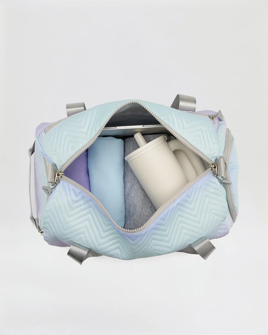 Pastel Embossed Duffle Bag - Image 6