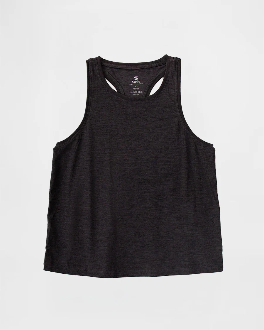 Cloud Essential Racerback Tank Top | Sleeveless High-Neck Workout Top - Image 2
