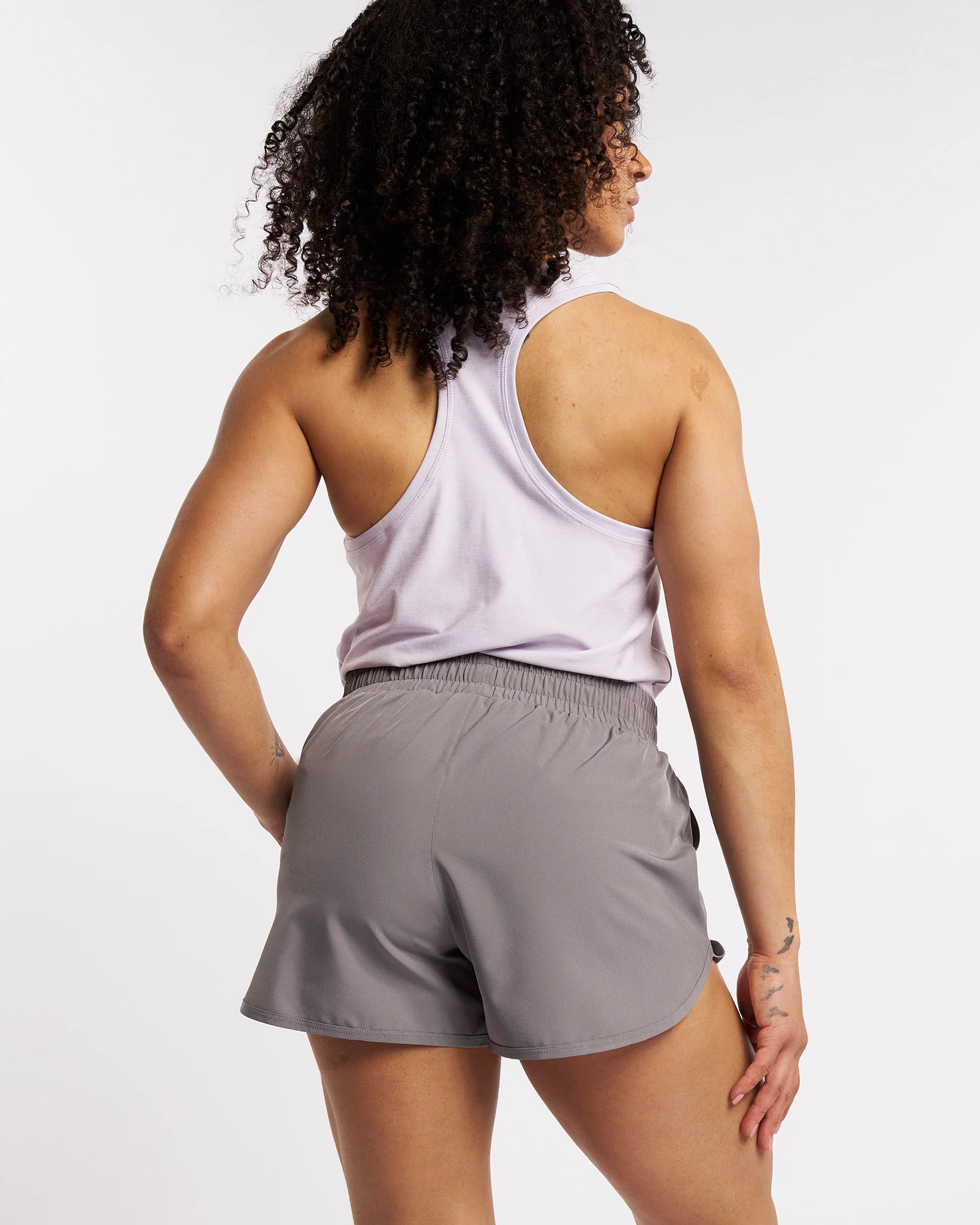 Cloud Essential Racerback Tank Top | Sleeveless High-Neck Workout Top - Image 2