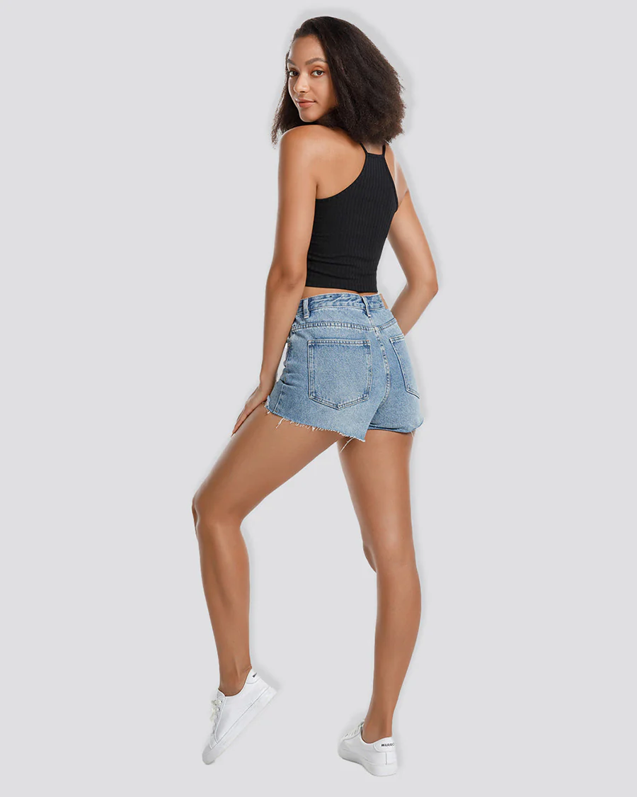 Ribbed Knit Cami Crop Top - Image 3