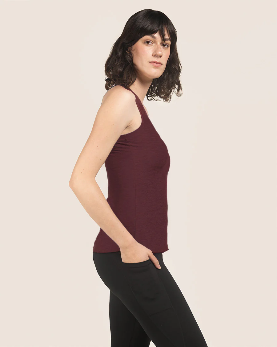 Cloud Essential Round-Neck Racerback Top - Image 3