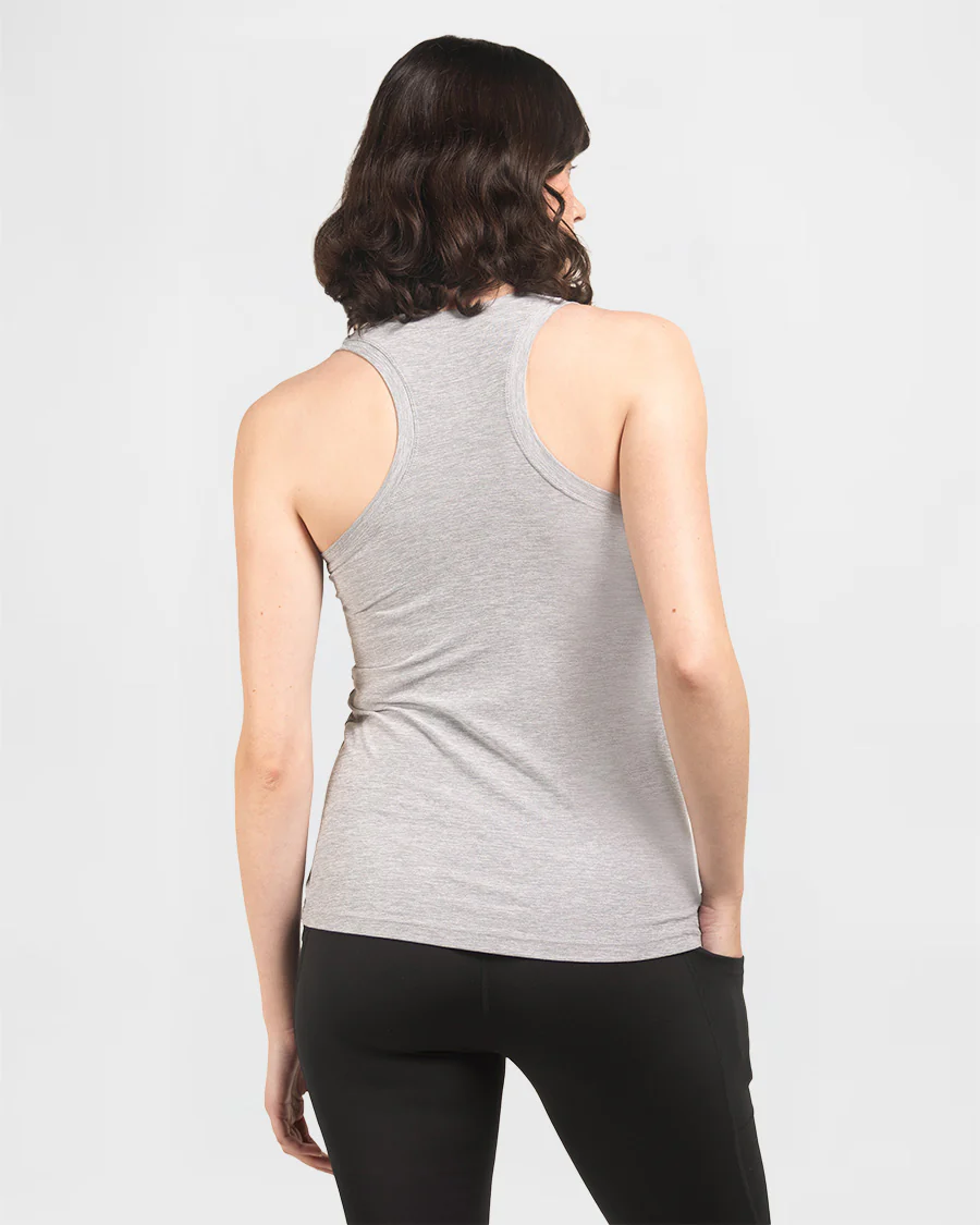 Cloud Essential Round-Neck Racerback Top - Image 2