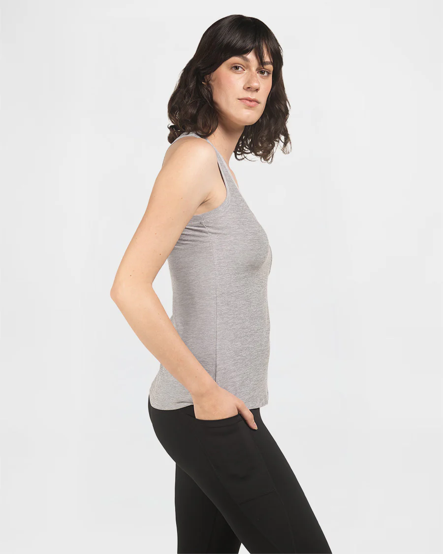 Cloud Essential Round-Neck Racerback Top - Image 4