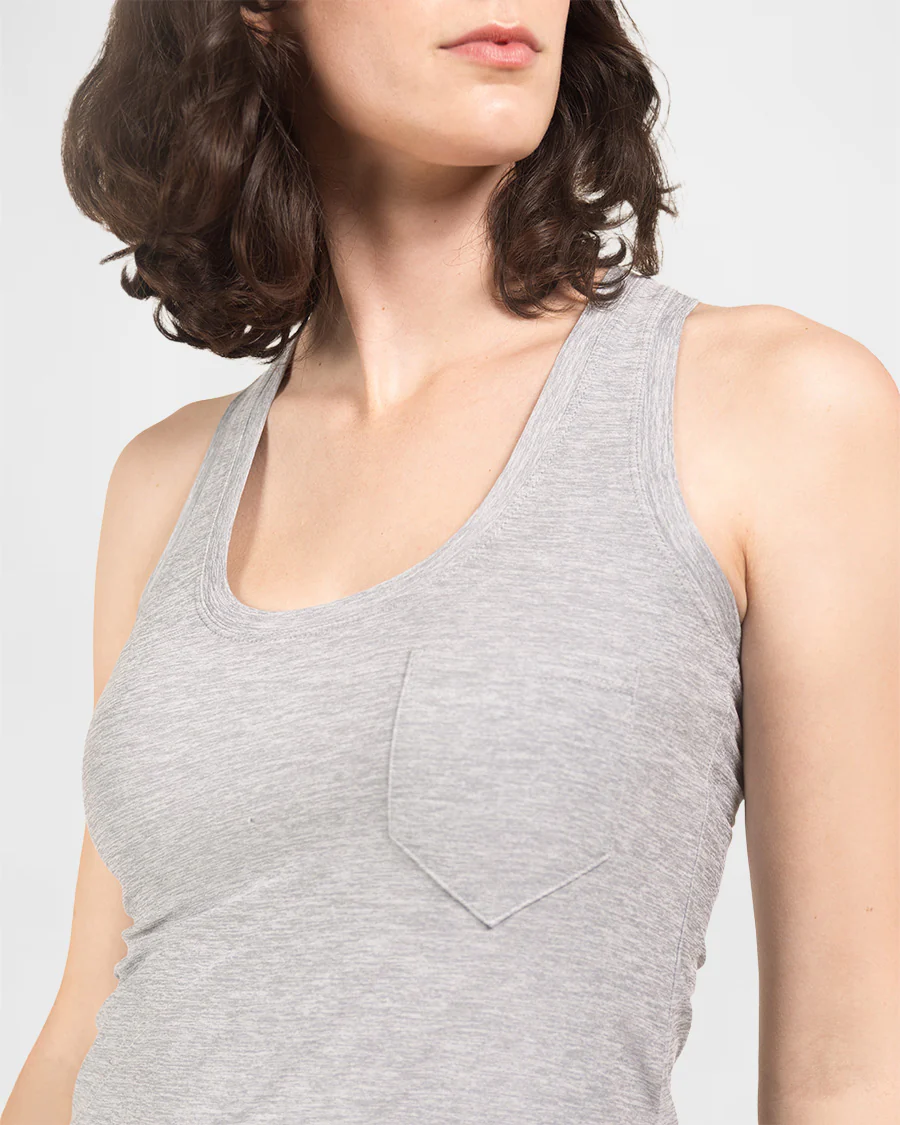Cloud Essential Round-Neck Racerback Top - Image 5