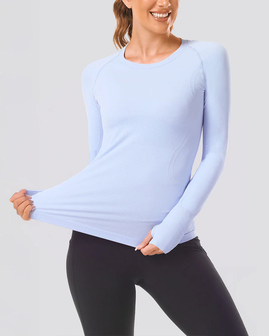 Seamless Long Sleeve Tops (Thumb Hole) - Image 4