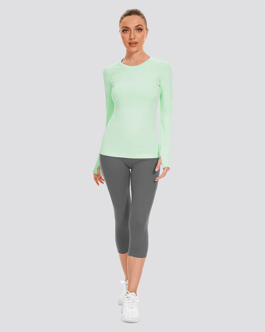 Seamless Long Sleeve Tops (Thumb Hole) - Image 4