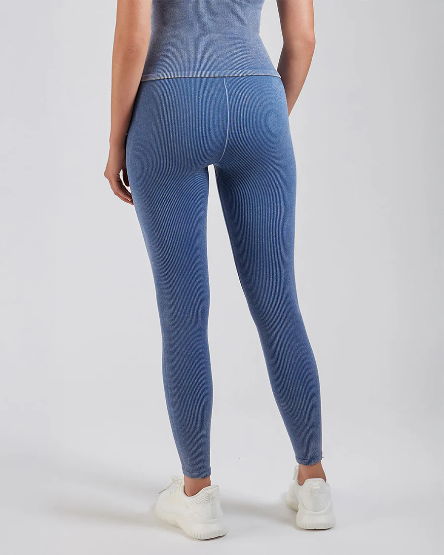 Washed Ribbed Legging - Image 2