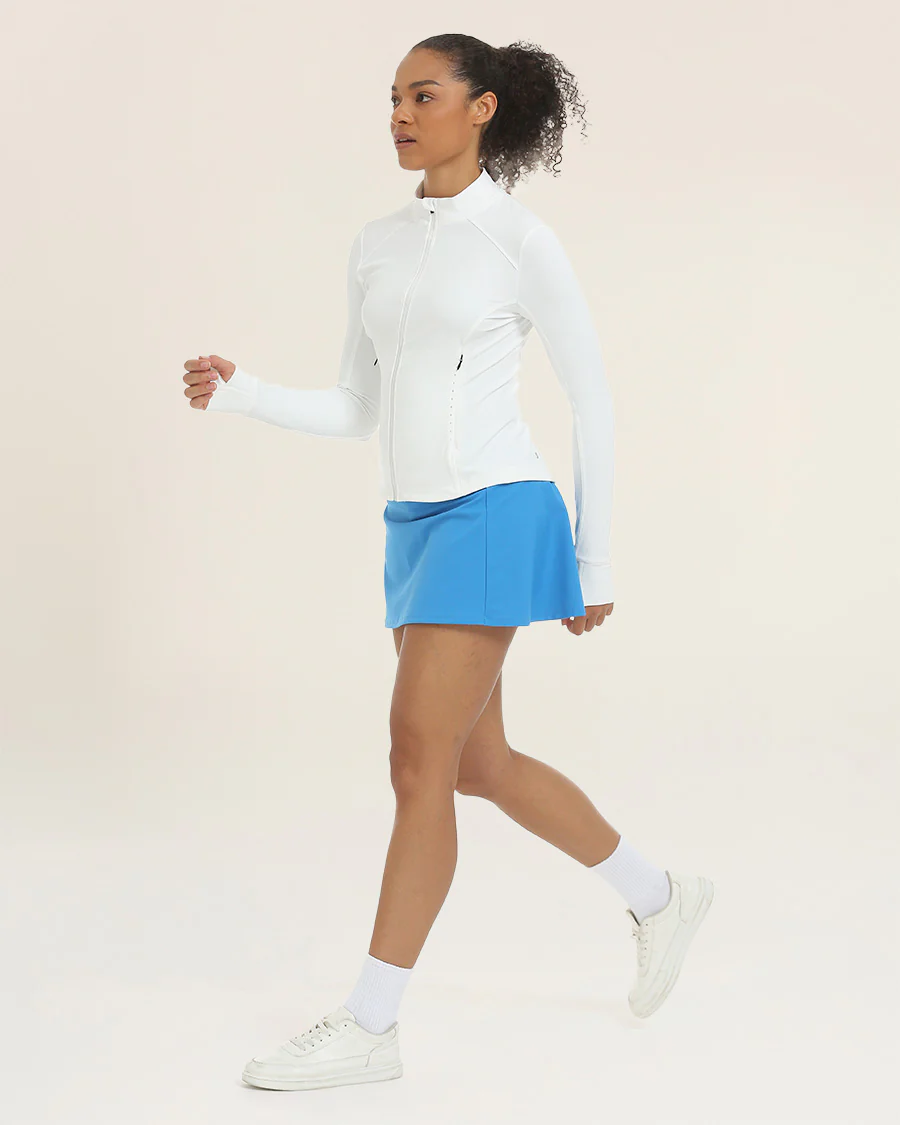 Slim-Fit Athletic Jacket | Full-Zip with Pockets - Image 4