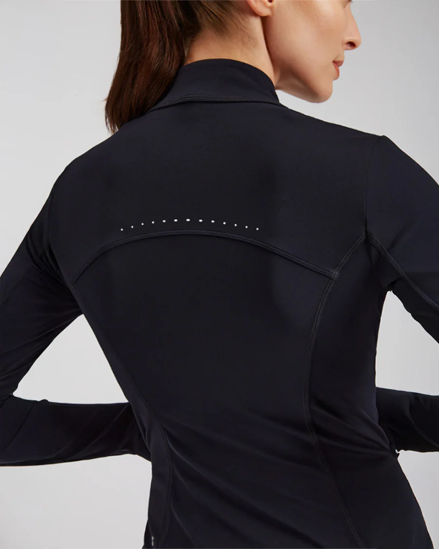 Slim-Fit Athletic Jacket | Full-Zip with Pockets - Image 2