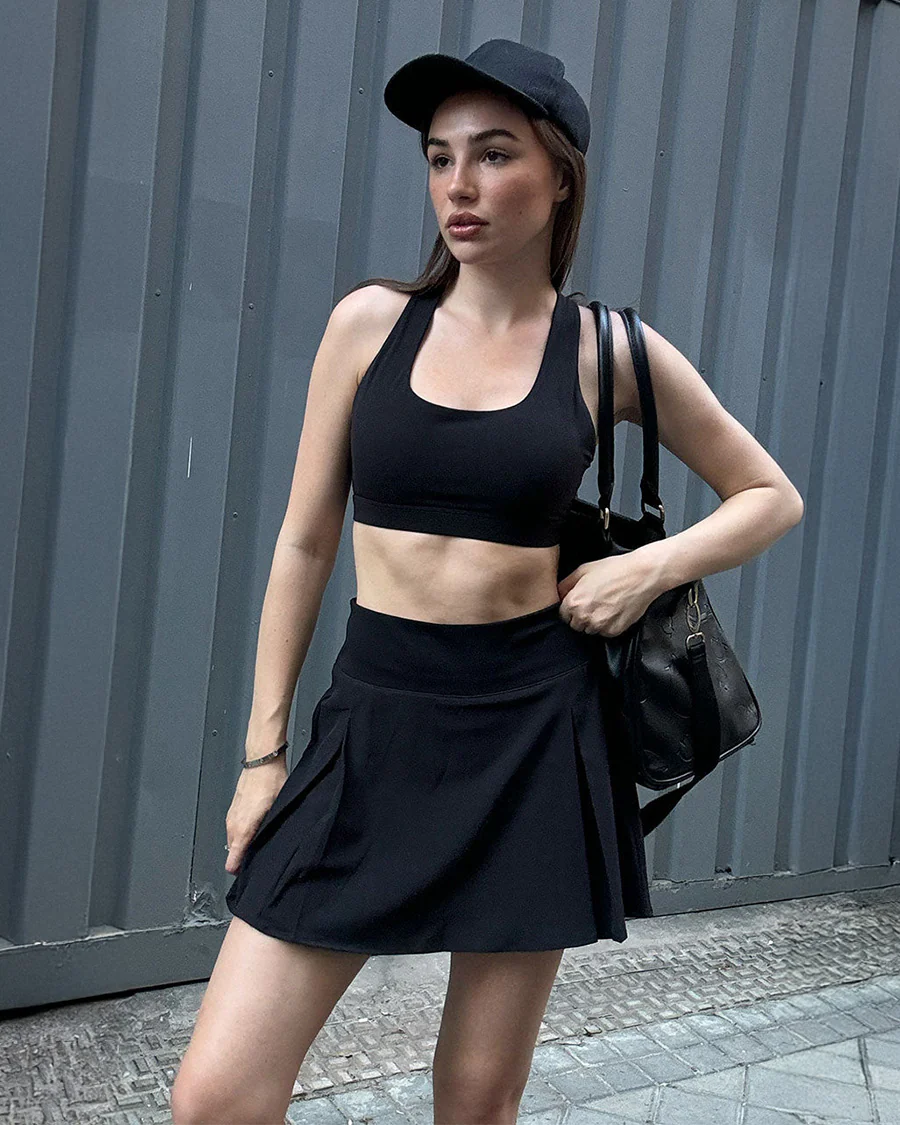 SoftLuxe Cross Back Sports Bra - Image 4