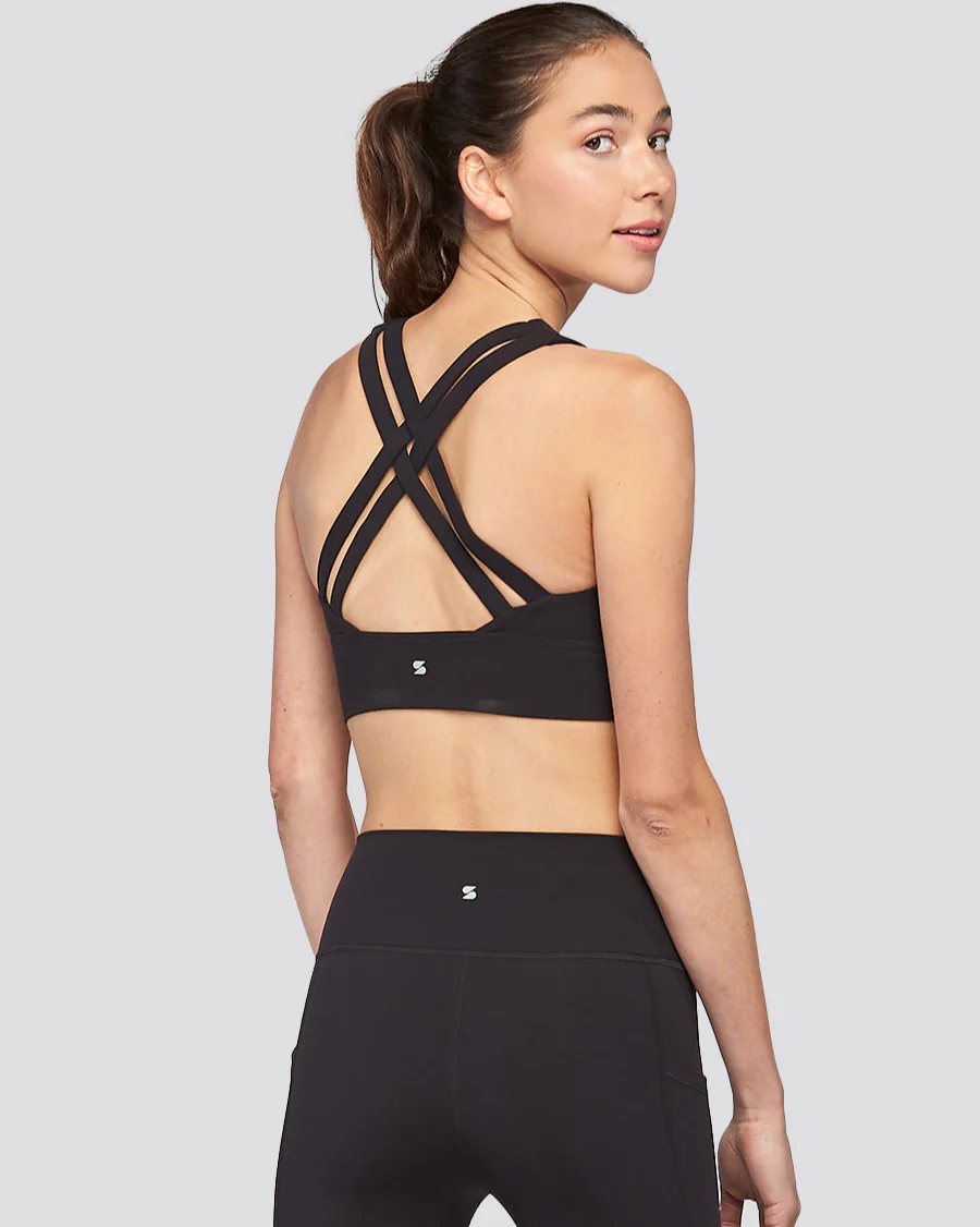SoftLuxe Double Criss Cross Bra - Image 2