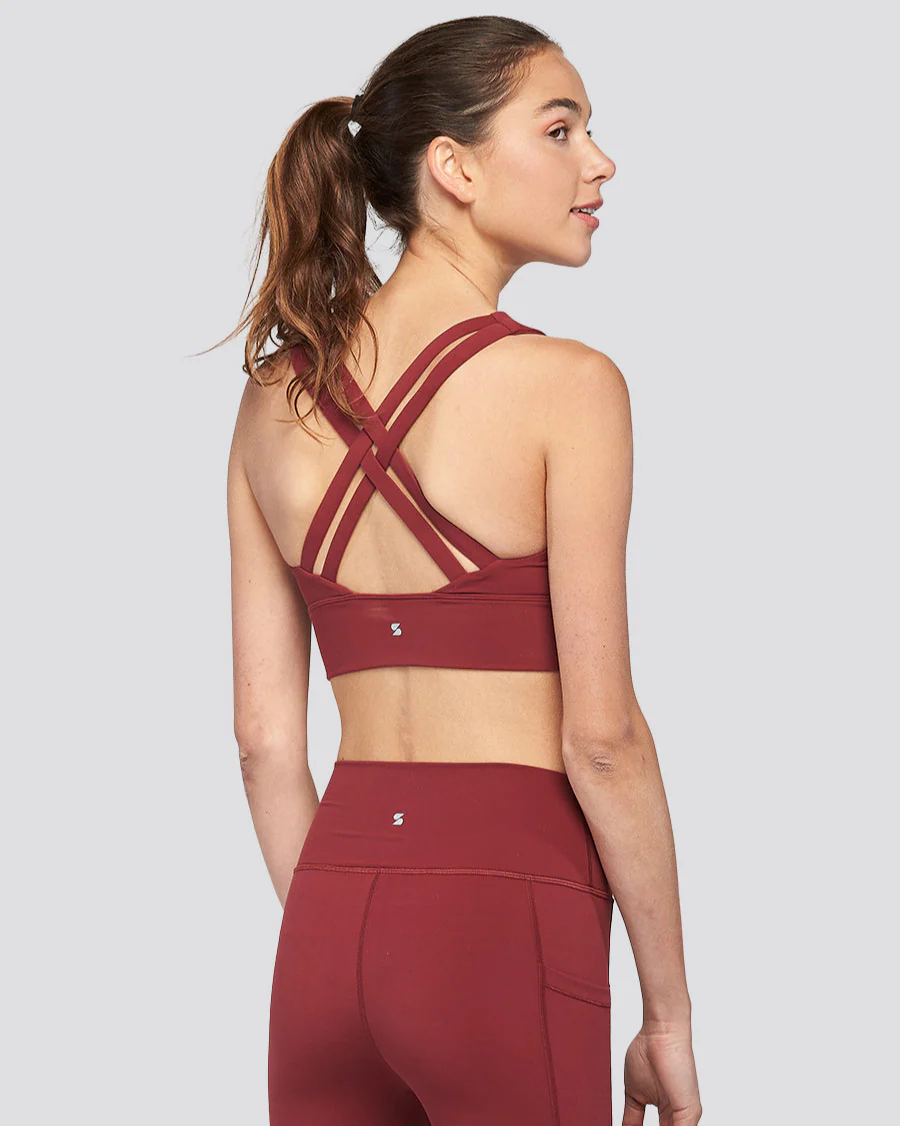 SoftLuxe Double Criss Cross Bra - Image 2