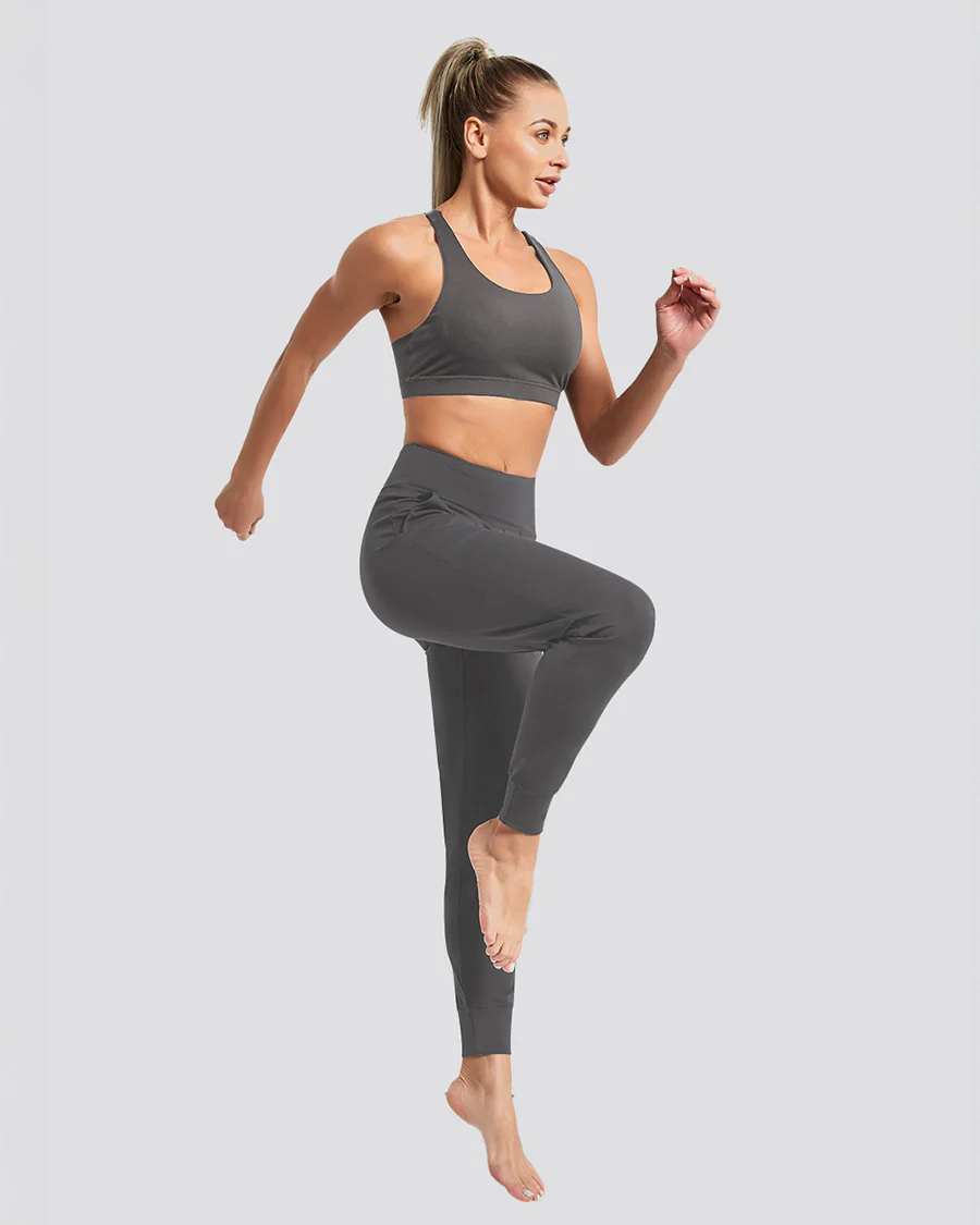 SoftLuxe Mesh Racerback Sports Bra - Image 3