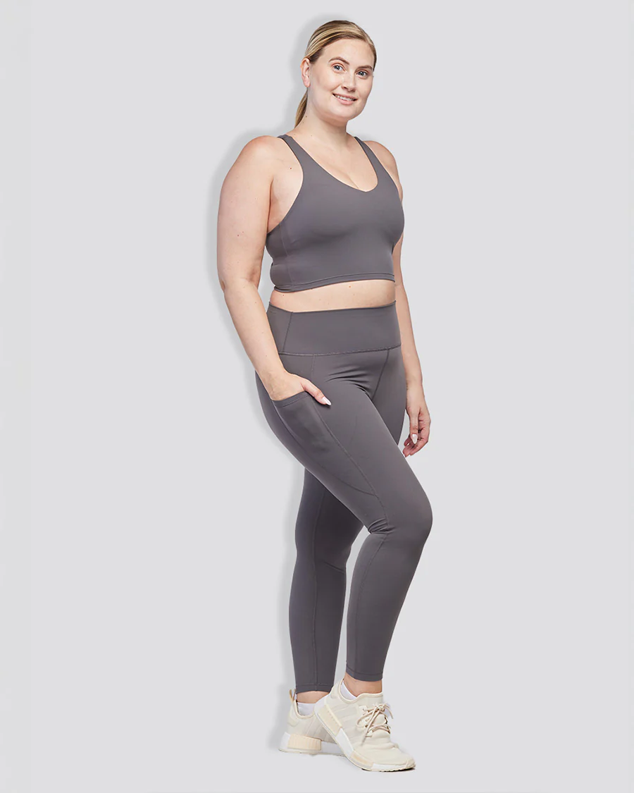 SoftLuxe Racerback Sports Bra - Image 3