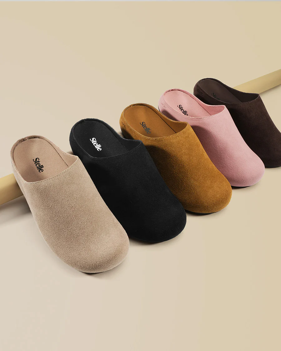 Suede Slip-On Clog - Image 4