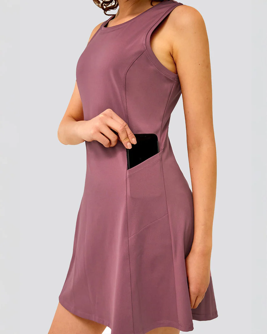 Sleeveless Tennis Dress - Image 3