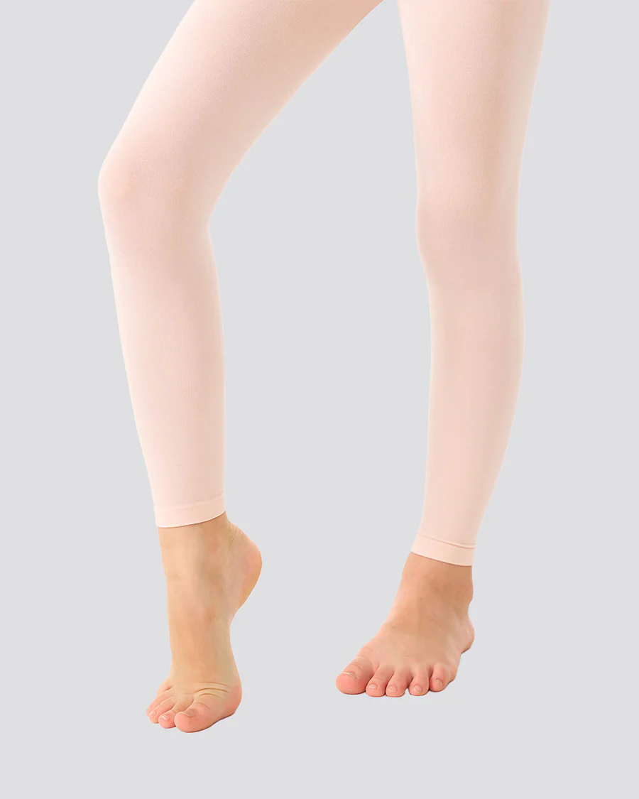 Girls Ultra Soft Footless Ballet Tights - Image 3