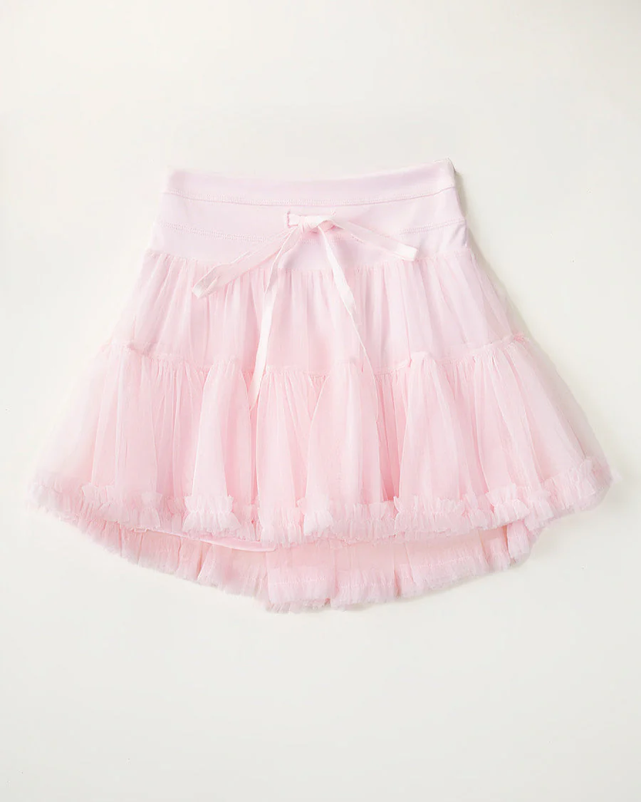 Layered Tennis Skort | Elegant High-Waisted Cake Skirt with Hidden Short - Image 6