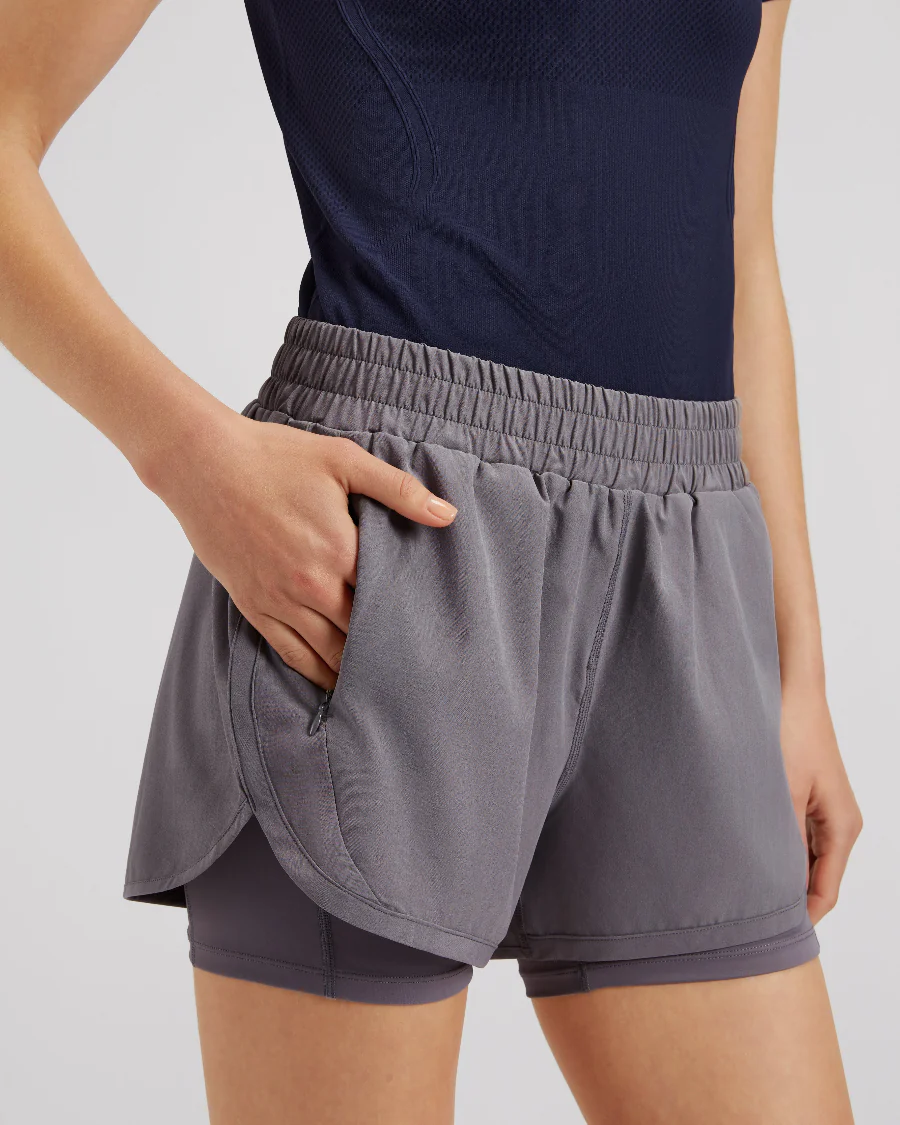 FlexRun Convertible 2 in 1 Running Short - Image 3