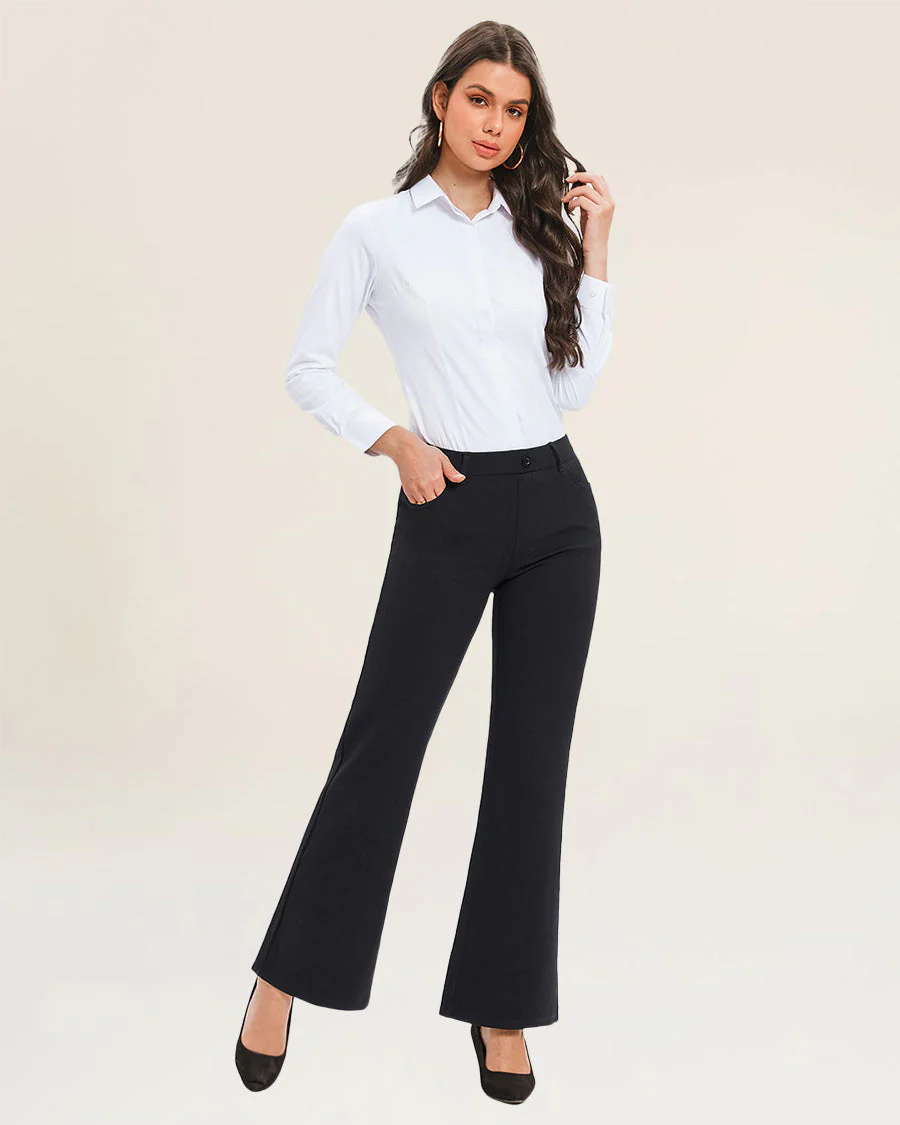 Women Classic Dress Pant  | Wide 31'' - Image 5