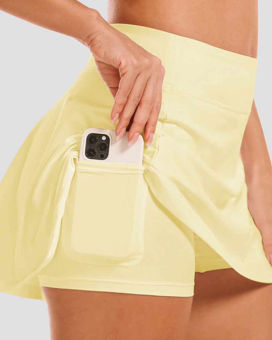 CourtChic A-Line Tennis Skirt - Image 4