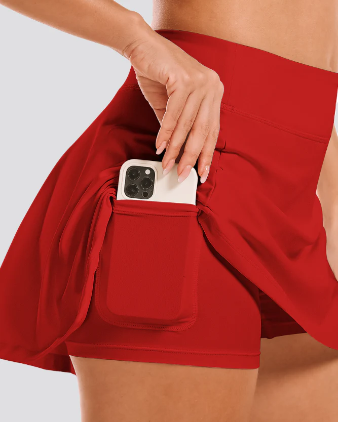 CourtChic A-Line Tennis Skirt - Image 4