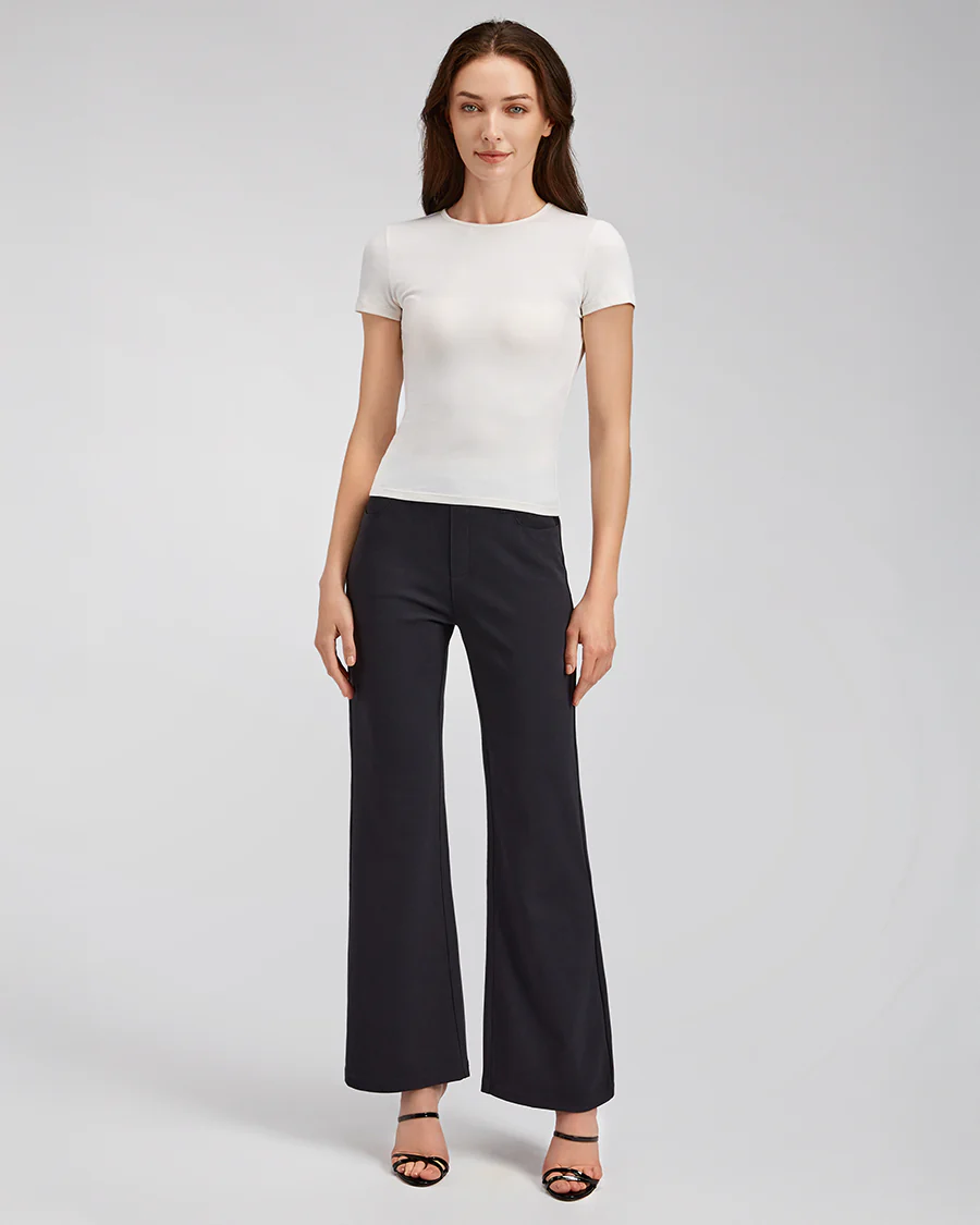 Women Classic Dress Pant  | Wide 31'' - Image 3