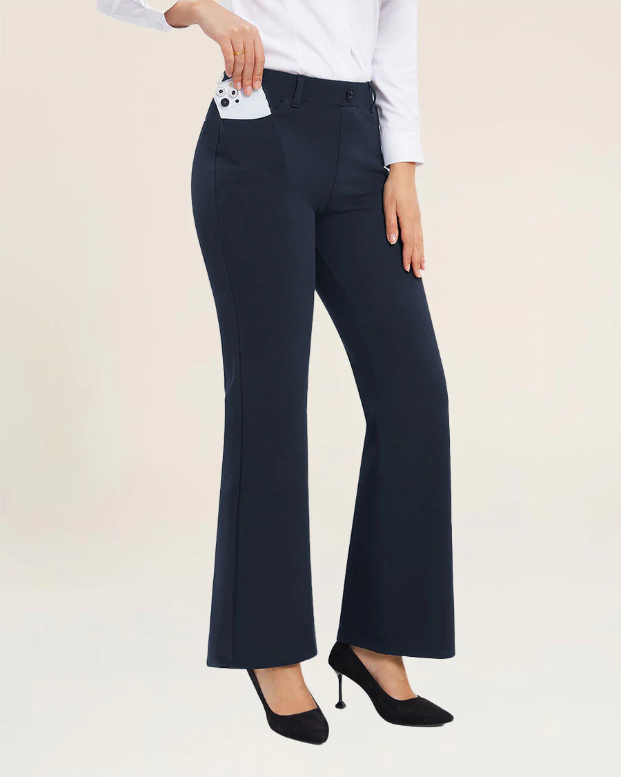 Women Classic Dress Pant  | Wide 31'' - Image 3