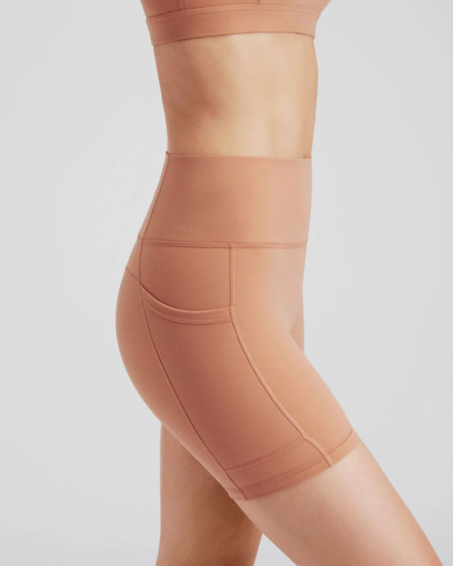 SoftLuxe Yoga Short with Pockets - Image 3
