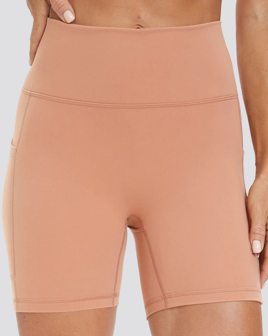 SoftLuxe Yoga Short with Pockets - Image 4