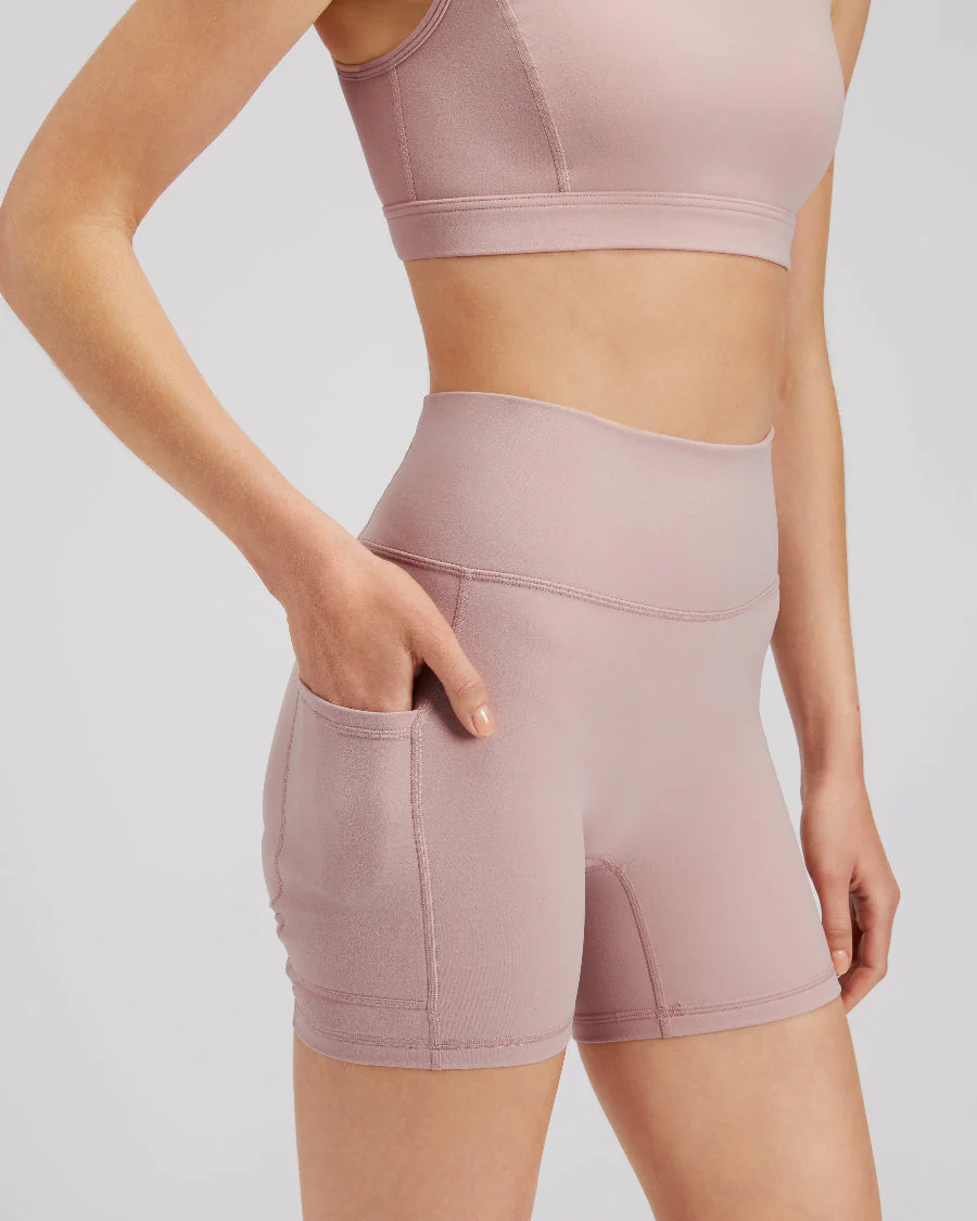 SoftLuxe Yoga Short with Pockets - Image 3