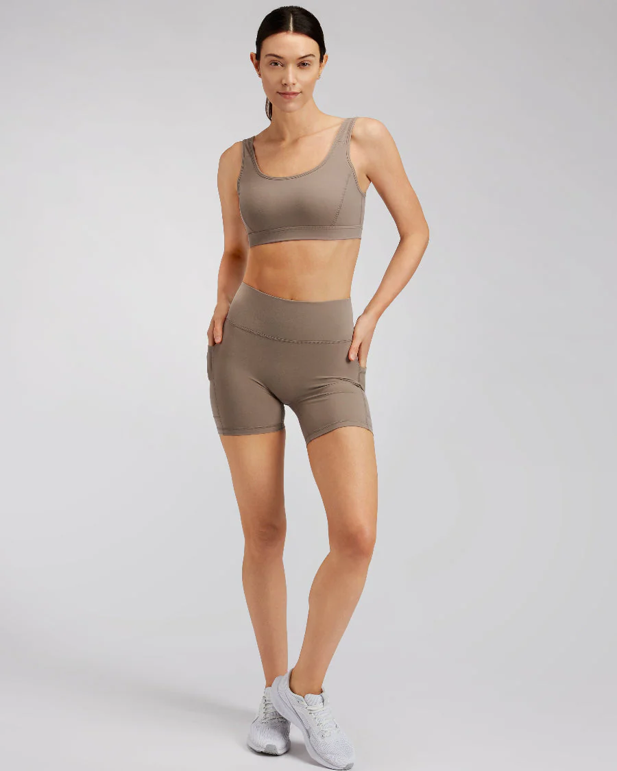 SoftLuxe Yoga Short with Pockets - Image 4